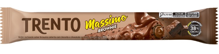 DOCE - CHOCOLATE TRENTO MASSIMO BROWNIE 30g
